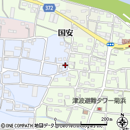 静岡県掛川市浜川新田605周辺の地図