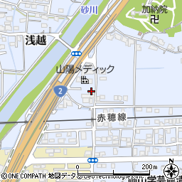 岡山県岡山市東区浅越755周辺の地図