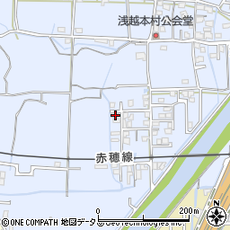 岡山県岡山市東区浅越206周辺の地図