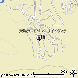 静岡県下田市須崎1332-21周辺の地図