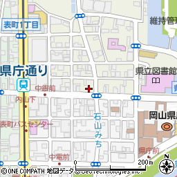 祇園ボニッシュ周辺の地図