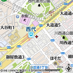 岡田宏筰税理士事務所周辺の地図
