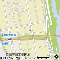 静岡県浜松市中央区三新町567周辺の地図