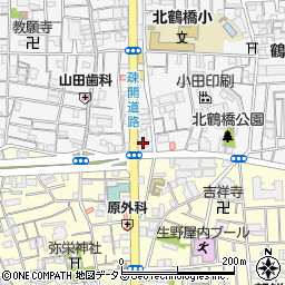 生野山本産業周辺の地図