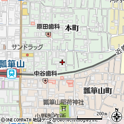 大阪府東大阪市本町13-3周辺の地図