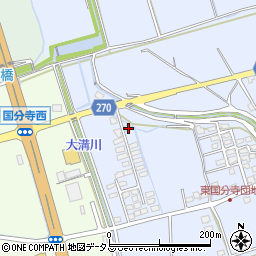岡山県総社市宿1325-2周辺の地図