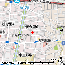 正田生野新モータープール周辺の地図