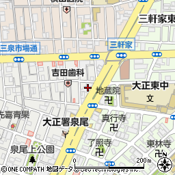三菱ＵＦＪ銀行築港支店 ＡＴＭ周辺の地図