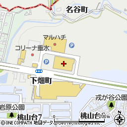 ヤマダデンキヤマダアウトレット垂水店周辺の地図
