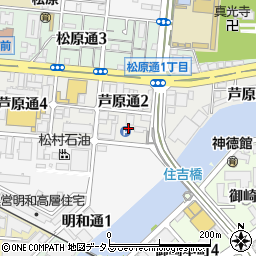 兵庫県神戸市兵庫区芦原通2丁目1周辺の地図