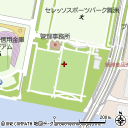 セレッソ大阪舞洲グラウンド周辺の地図