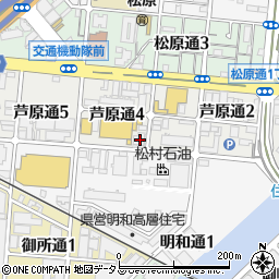 兵庫県神戸市兵庫区芦原通4丁目1-1周辺の地図