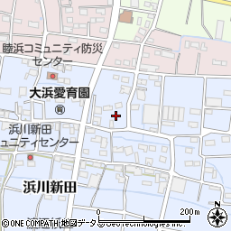 静岡県掛川市浜川新田498周辺の地図