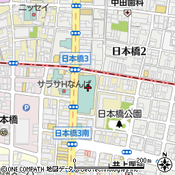 スパイスカレーAMMY 大阪難波店周辺の地図