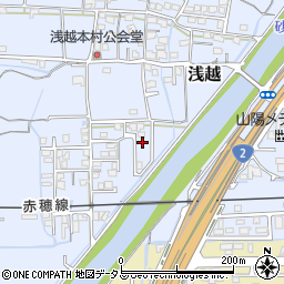 岡山県岡山市東区浅越251-8周辺の地図