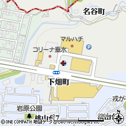 兵庫県神戸市垂水区下畑町嶽ケ山周辺の地図