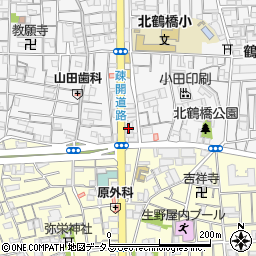生野山本産業株式会社周辺の地図