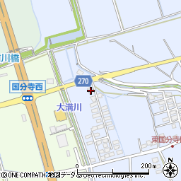 岡山県総社市宿1325-6周辺の地図