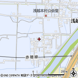 岡山県岡山市東区浅越202周辺の地図