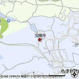 宝幢寺周辺の地図