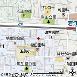 東野モータープール周辺の地図