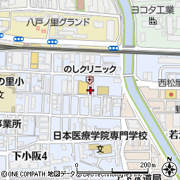 大阪府東大阪市下小阪5丁目12-10周辺の地図
