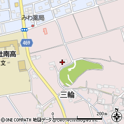 岡山県総社市三輪610-6周辺の地図