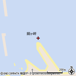 鯛ケ岬周辺の地図