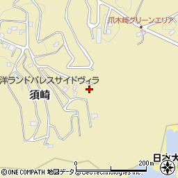 静岡県下田市須崎1257-3周辺の地図