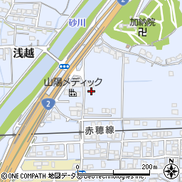 岡山県岡山市東区浅越879周辺の地図