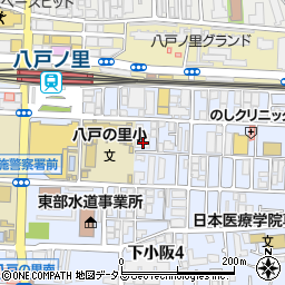 大阪府東大阪市下小阪5丁目6-3周辺の地図