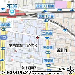 関西住建株式会社周辺の地図