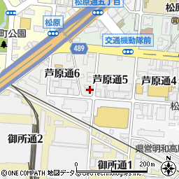 兵庫県神戸市兵庫区芦原通6丁目1-35周辺の地図