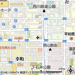 オクトヘアープラス錦町店周辺の地図