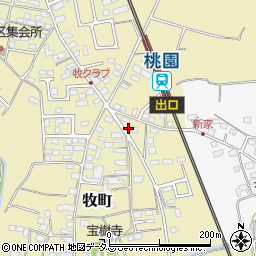三重県津市牧町318周辺の地図
