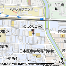 大阪府東大阪市下小阪5丁目12-9周辺の地図