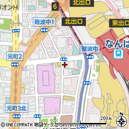 日本パトロール株式会社　大阪なんば営業所周辺の地図