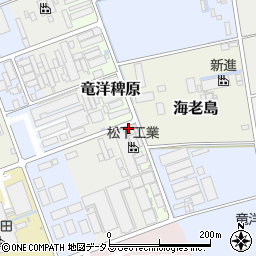 静岡県磐田市竜洋稗原652周辺の地図