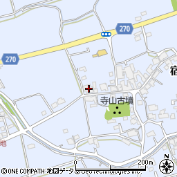 岡山県総社市宿439-1周辺の地図