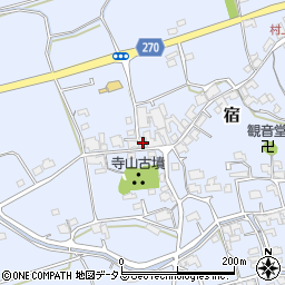 岡山県総社市宿356-3周辺の地図