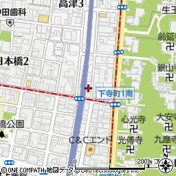 大阪府大阪市中央区高津3丁目16-10周辺の地図