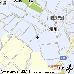 愛知県田原市豊島町天白220周辺の地図