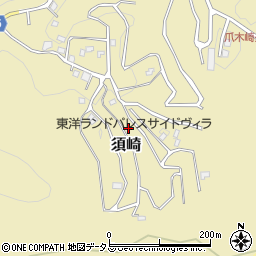 静岡県下田市須崎336周辺の地図
