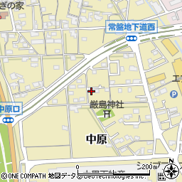 岡山県総社市中原451-7周辺の地図