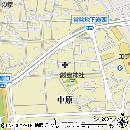 岡山県総社市中原451-6周辺の地図