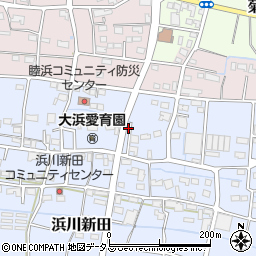 静岡県掛川市浜川新田408-1周辺の地図