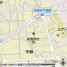 岡山県総社市中原451-3周辺の地図