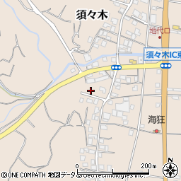 静岡県牧之原市須々木1233-4周辺の地図