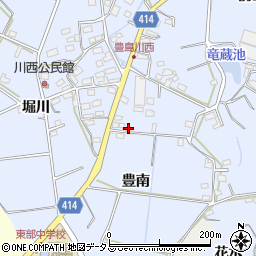 愛知県田原市豊島町豊南3-5周辺の地図