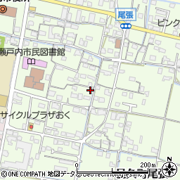 岡山県瀬戸内市邑久町尾張554周辺の地図